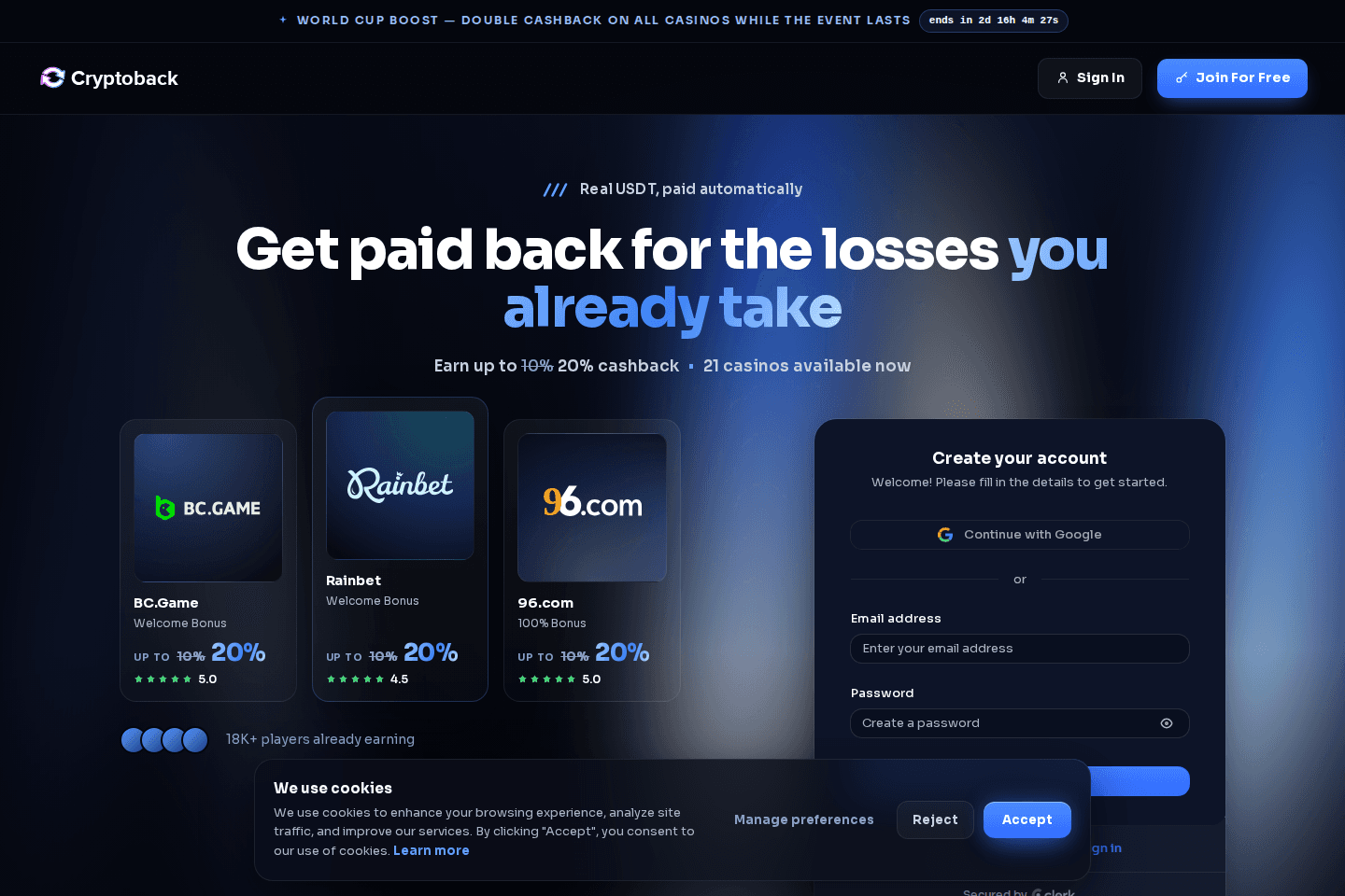 CryptoBack Club