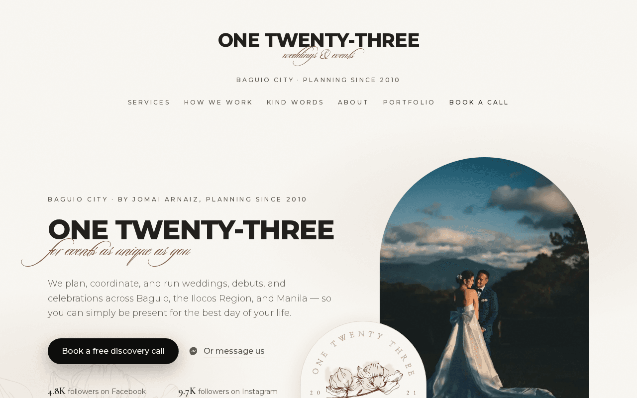 One Twenty-Three screenshot