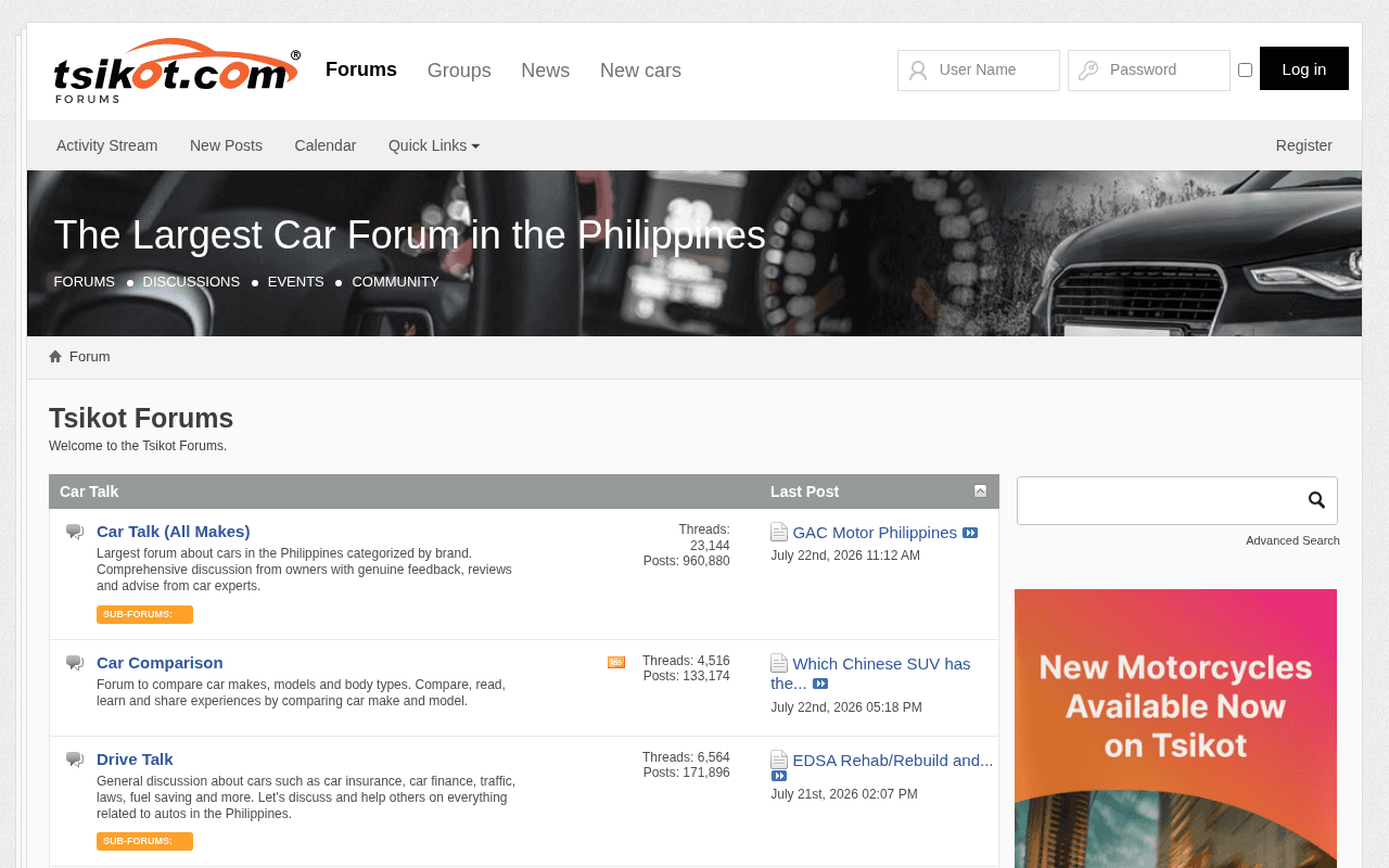 Tsikot Forums